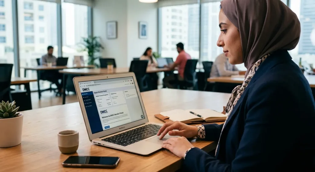  DMCC digital member portal for company management
